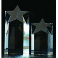 6" Star Tower Optical Crystal Award